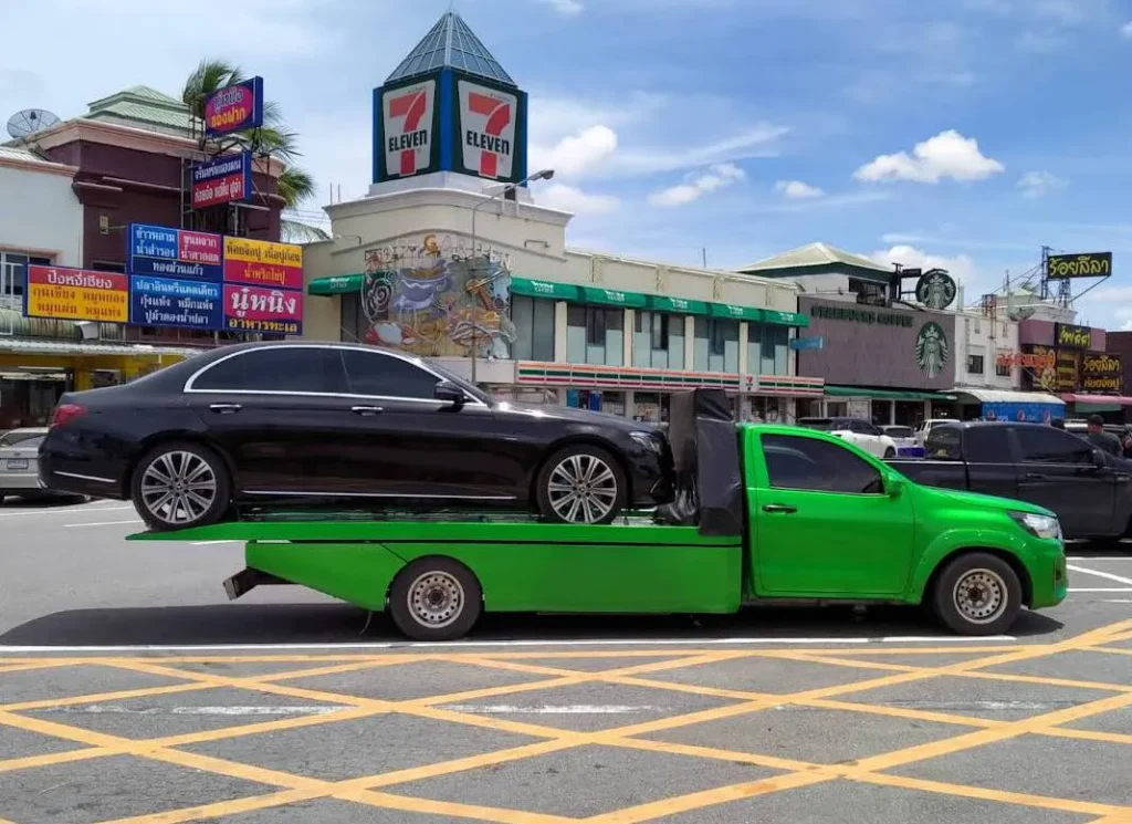 บริการรถสไลด์ขนส่งรถเสีย - บริการ รถยก รถลาก รถสไลด์ ฉุกเฉิน 24 ชั่วโมง โทร 0802220366 ยกรถเสีย ลากรถพัง